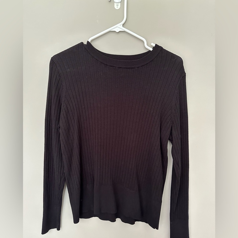 Women’s Black Long Sleeve Shirt
